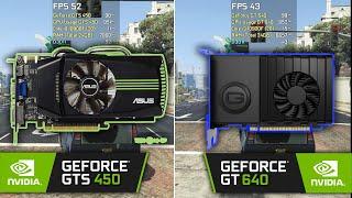 GTS 450 vs GT 640 - Test in 5 Games