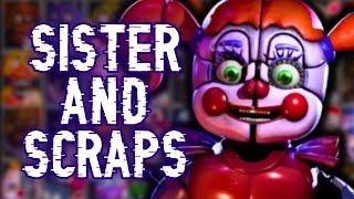 FNAF ULTIMATE CUSTOM NIGHT SISTER LOCATION AND SCRAP CHALLENGE