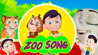 Zoo Song चिड़ियाघर घूमने चले  Popular Hindi Children Songs  Hindi Rhymes for Kids