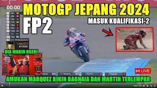 GILA LIVE MOTOGP HARI INI JUMAT 4 OKTOBER 2024 MARQUEZ TENDANG PECCO KE POSISI 7 MOTOGP 2024