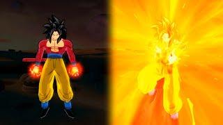 Goku SSJ4  Rush Kamehameha x10 - @dannys-81prime  Dragon Ball Z Budokai Tenkaichi 3 Mod