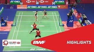 YONEX-SUNRISE HONG KONG OPEN 2018  Badminton WD - F - Highlights  BWF 2018