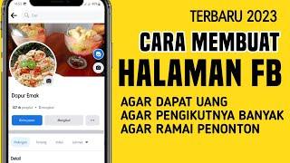 Cara membuat Halaman Facebook Terbaru 2023