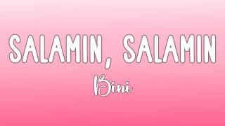 BINI - Salamin Salamin Lyrics
