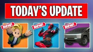 Whats in Todays Fortnite Update?