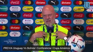 Antonio Carlos Zago y Fernando Saucedo I PREVIA Uruguay Vs Bolivia I Conferencia I Copa América