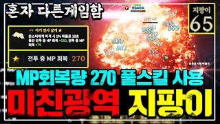 로드나인 엠틱270맞추고 혼자 다른게임 하는 메이지 지팡이 광역 셋팅법 개꿀잼..