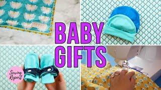 Easy Baby Gift Ideas  5 Free Sewing Patterns + Tutorials