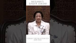 MEGAWATI SINDIR REZIM JOKOWI #short