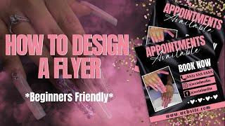 how to design a flyer using canva  diy flyers design