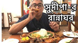 ও দাদাগো এতো দাম ক্যান? BENGALI FOOD at Shudipar Rannaghor  Indian Food Feast  Bengali Thali