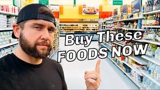 20 Foods To BUY NOW - Start A PREPPER Pantry & EMERGENCY FOOD STORAGE Cheap Food Shortage Is HERE