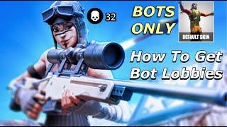 FORTNITE SEASON 5 HOW TO GET BOT LOBBIES FORTNITE CHAPTER 2 SEASON 5 BOT LOBBY TUTORIAL