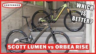 SCOTT LUMEN vs ORBEA RISE  E-MTB Comparison  Contender Bicycles