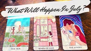 JULY 2024 ️ What Will Happen? pick a card tarot readingcharms