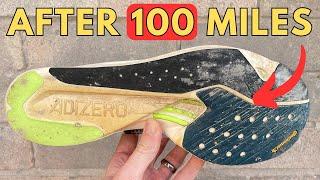 Adidas Adizero Takumi Sen 9 Review AFTER 100 Miles