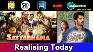 2 New South Hindi Dubbed Movies Releasing Today  Satyabhama Movie  28th Jun 2024