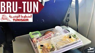DIRTIEST AIRCRAFT EVER ? TUNISAIR BRUSSELS - TUNIS  TRIPREPORT  AIRBUS A320  ECONOMY  ULTRA HD