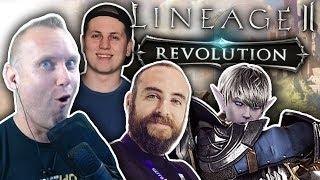 MAX LEVEL MADNESS - Lineage 2 Revolution PvP & Dungeon Gameplay w Bajheera & Hogmanlolz