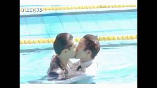 Beautiful pool kiss scene of DeYi  we best love SamYu #Samyu #WebestLove