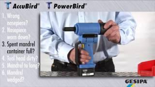 Gesipa AccuBird & PowerBird    Operation Maintenance Video 3