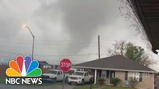 Tornado Hits New Orleans As Massive Winter Storm Sweeps U.S.