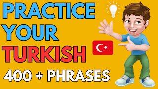 Practice Your Turkish  Learn 400+ Turkish Phrases Words and Sentences  ANIMATED