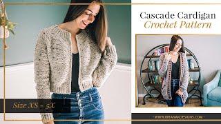 Cascade Crochet Cardigan Adult Size