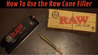 How To Fill Prerolled Cones with the Raw Cone Filler