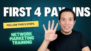 How To Get Your First 4 Pay-ins In Network Marketing