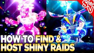 How to Find & Host Shiny Raids in Pokemon Scarlet and Violet