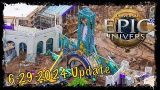 EXTRA Universal Epic Universe Construction Update 6-29-2024