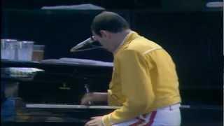 Queen - Seven Seas Of Rhye HD Live At Wembley 86