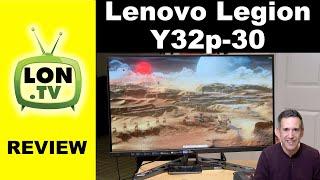 Lenovos Huge Legion Y32p-30 Delivers a Lot for $749 - 4k 144hz Gaming Monitor