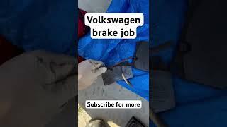 2016 Volkswagen Touareg brakes #mechanic #volkswagen #foryou #fyp #love #work #hemet #mobile #viral