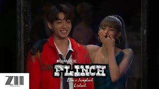 「 FLINCH AU  LISA x JUNGKOOK  LISKOOK  FANMADE」