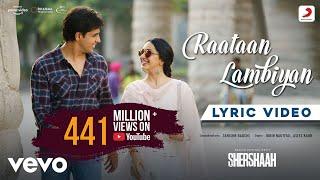 Raataan Lambiyan - Lyric Video ShershaahSidharth KiaraTanishk B.JubinAsees