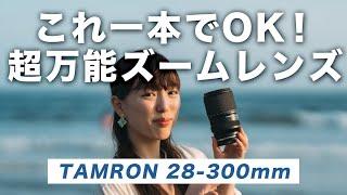 【おすすめレンズ】旅レンズに最適！TAMRON 28-300mm F4-7.1 Di III VC VXDが広角から超望遠までこれ一本【これからの新定番レンズ】