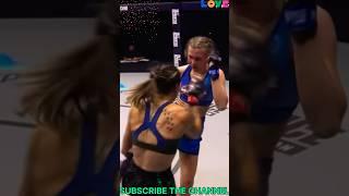 17-Year Old Muay Thai Phenom ObliteratedHer Opponent #fight #viral #knockout#wwe #smackdown