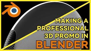 3D Product Rendering Course - Blender 3D - Airpods Spec Promo Part 1