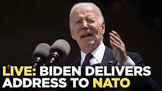 Watch live Biden speaks at NATO summit as questions swirl around campaign