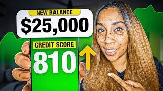 Increase Your Credit Score By Get LARGE Credit Card Limits