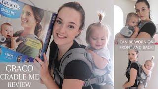 GRACO CRADLE ME 4in1 CARRIER REVIEW UNBOXING + DEMO