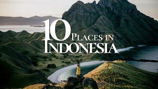 10 Amazing Places to Visit in Indonesia    Indonesia Travel Video
