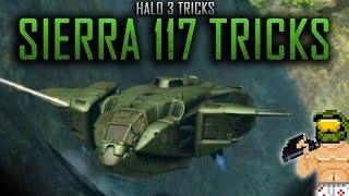 Halo 3 Tricks Sierra 117 Grenade Launch + Early Pelican Flare Hammer Jump