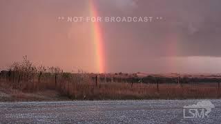 10-21-2024 Phillipsburg KS - Hail Covering The Highway Lightning and Storm Structure