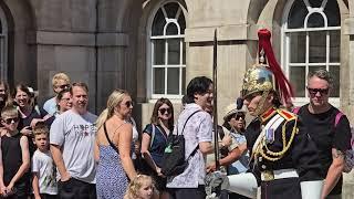 Horse and  guards taken in hotest day of year so far #thekingsguard