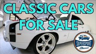 RESTORED CLASSIC CARS FOR SALE AT SUPERSPORT CLASSICS