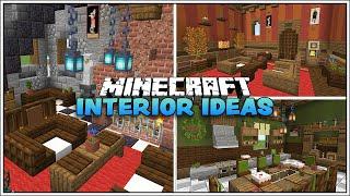 Minecraft  - Interior Decoration Ideas and Designs Tips & Tricks