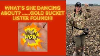 GOLD BUCKET LISTER COIN FOUND metal detecting UKXP DEUS II